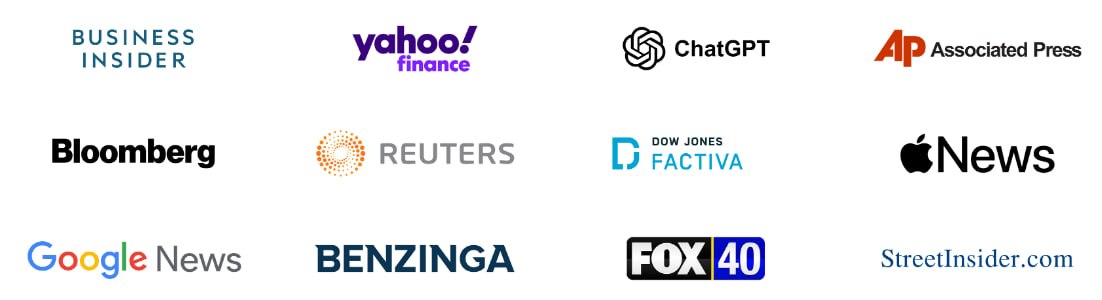 As seen on media logos